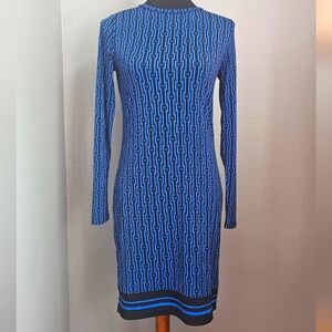 Michael Kors Longsleeve Blue Dress